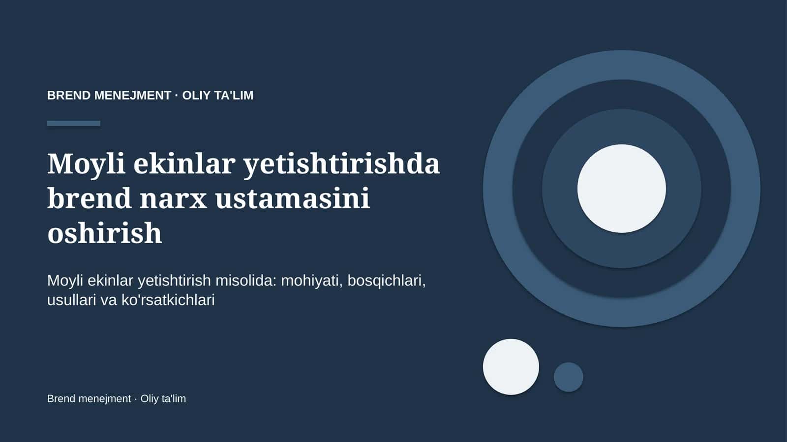 moyli ekinlar yetishtirishda brend narx ustamasini oshirish 5725