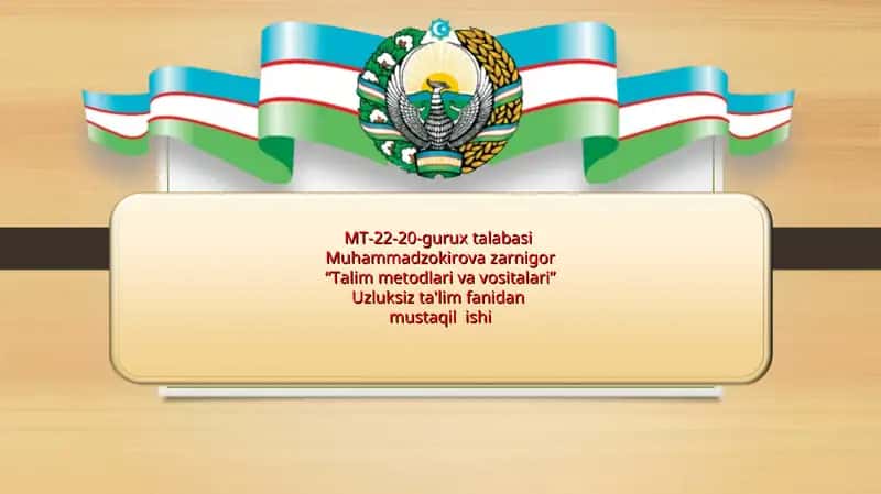 MT-22-20-gurux talabasi