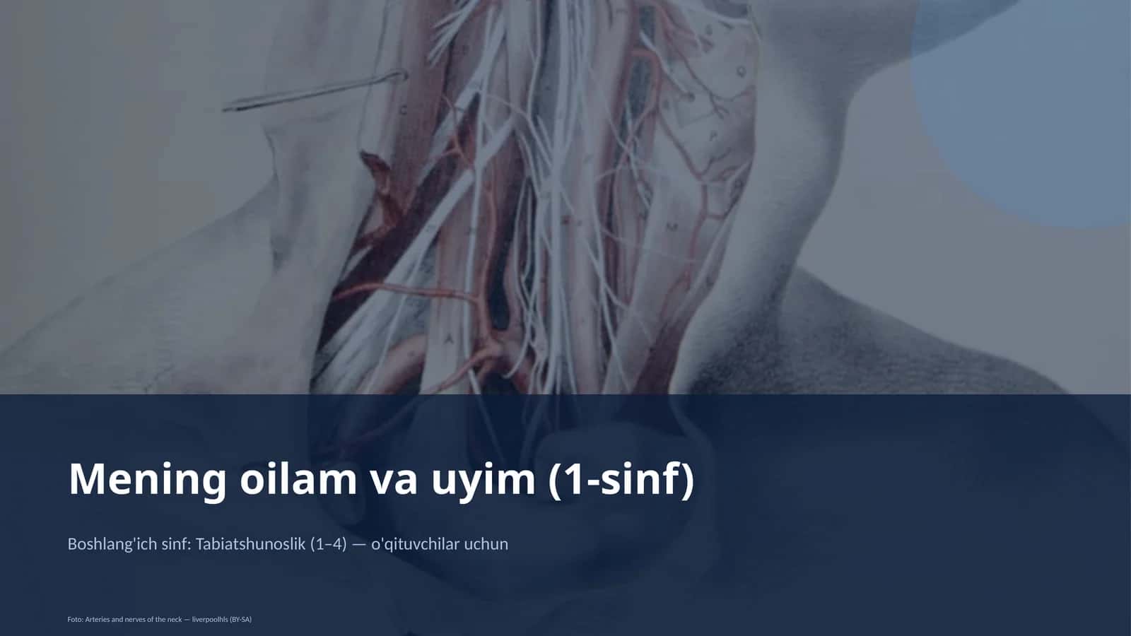 Mening oilam va uyim (1-sinf)