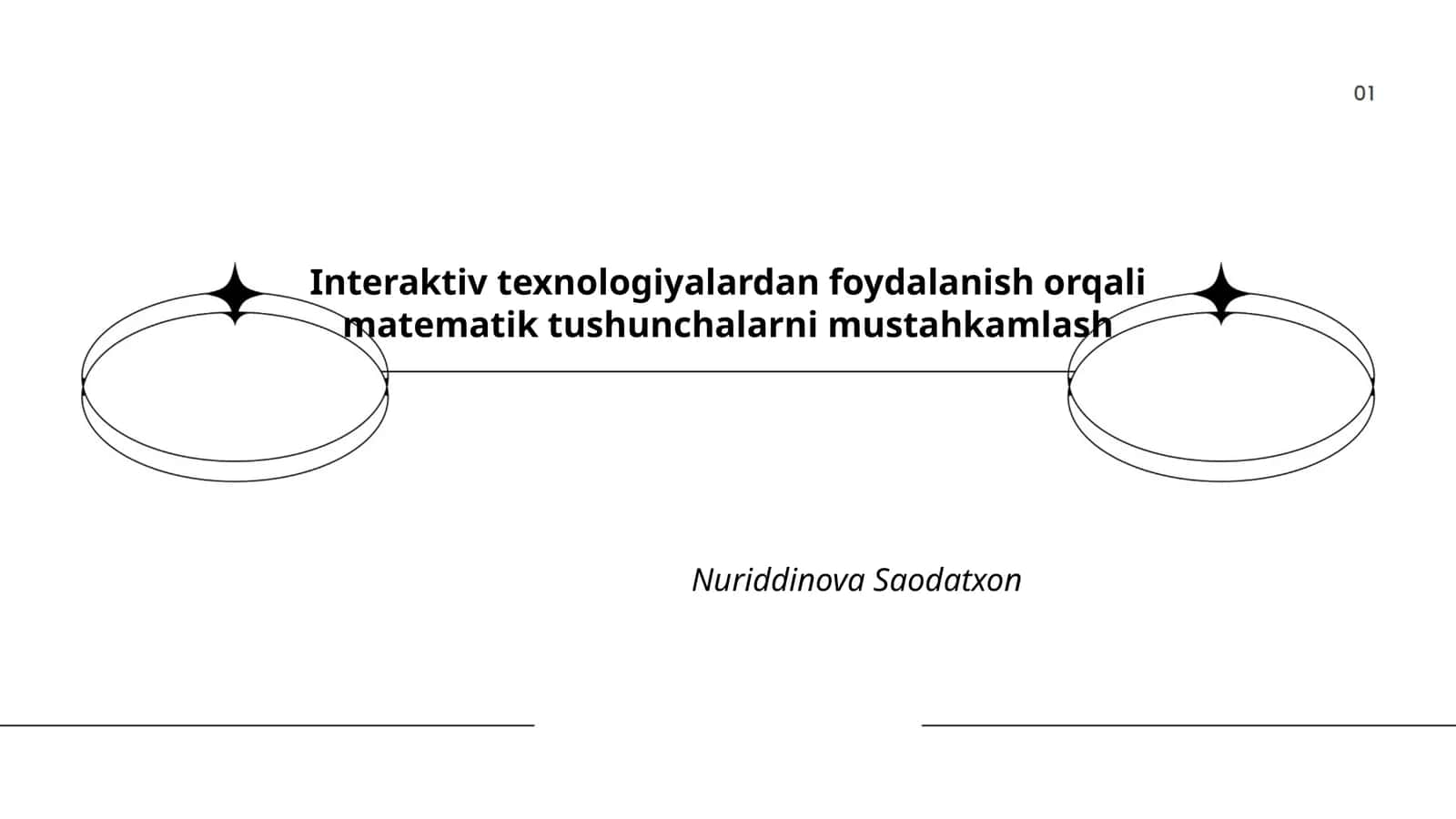 Interaktiv texnologiyalardan foydalanish orqali matematik tushunchalarni mustahkamlash