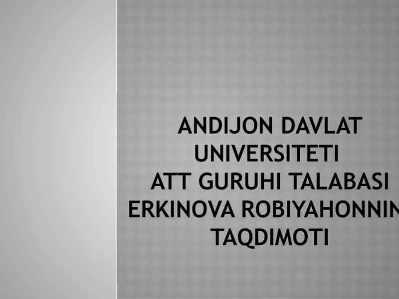 Konstitutsiyyaning davlat va jamiyat hayotidagi o'rni