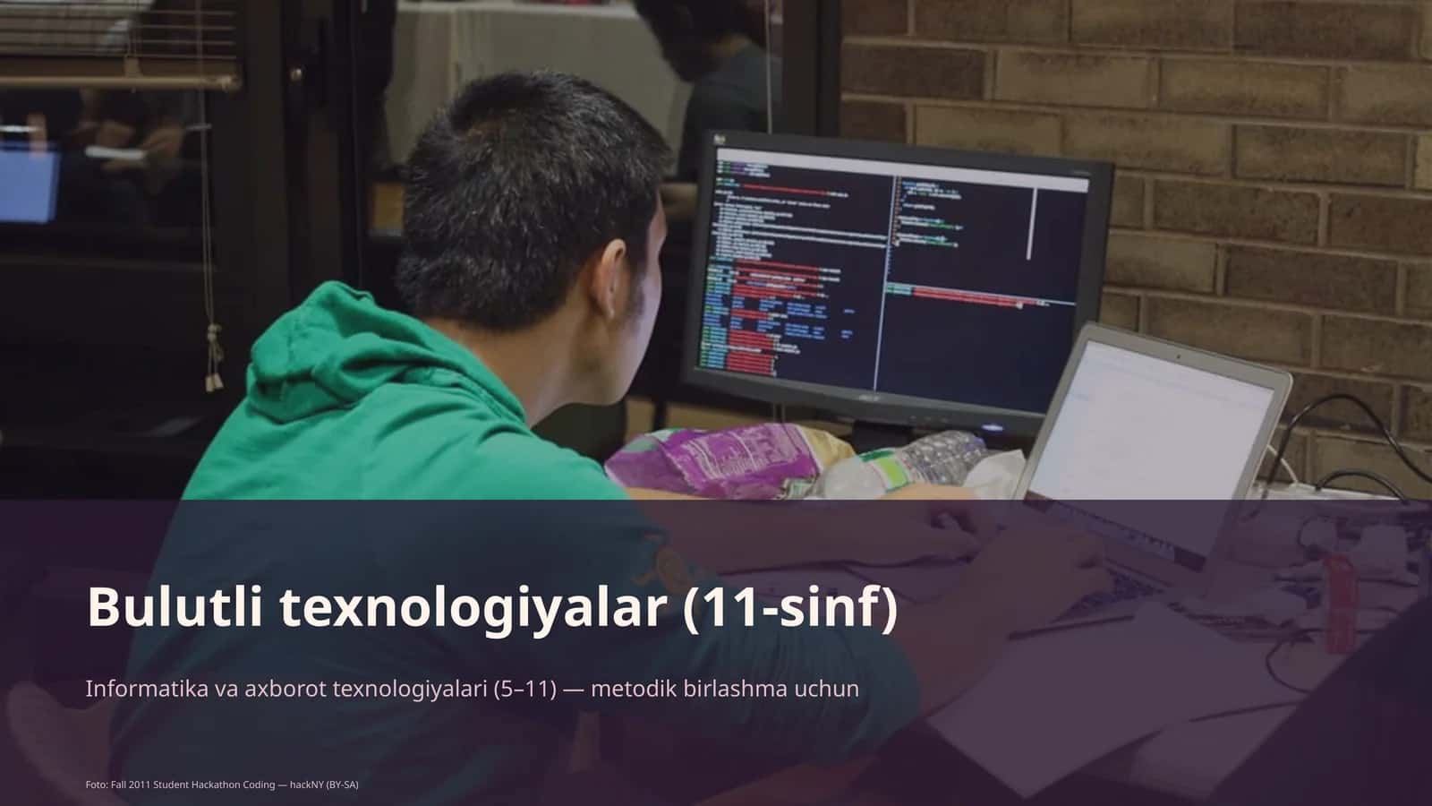 Bulutli texnologiyalar (11-sinf)