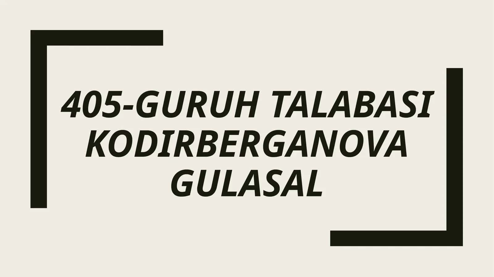 Biologiyani o'qitishda umumbiologik tushunchalarni tarkib toptirish