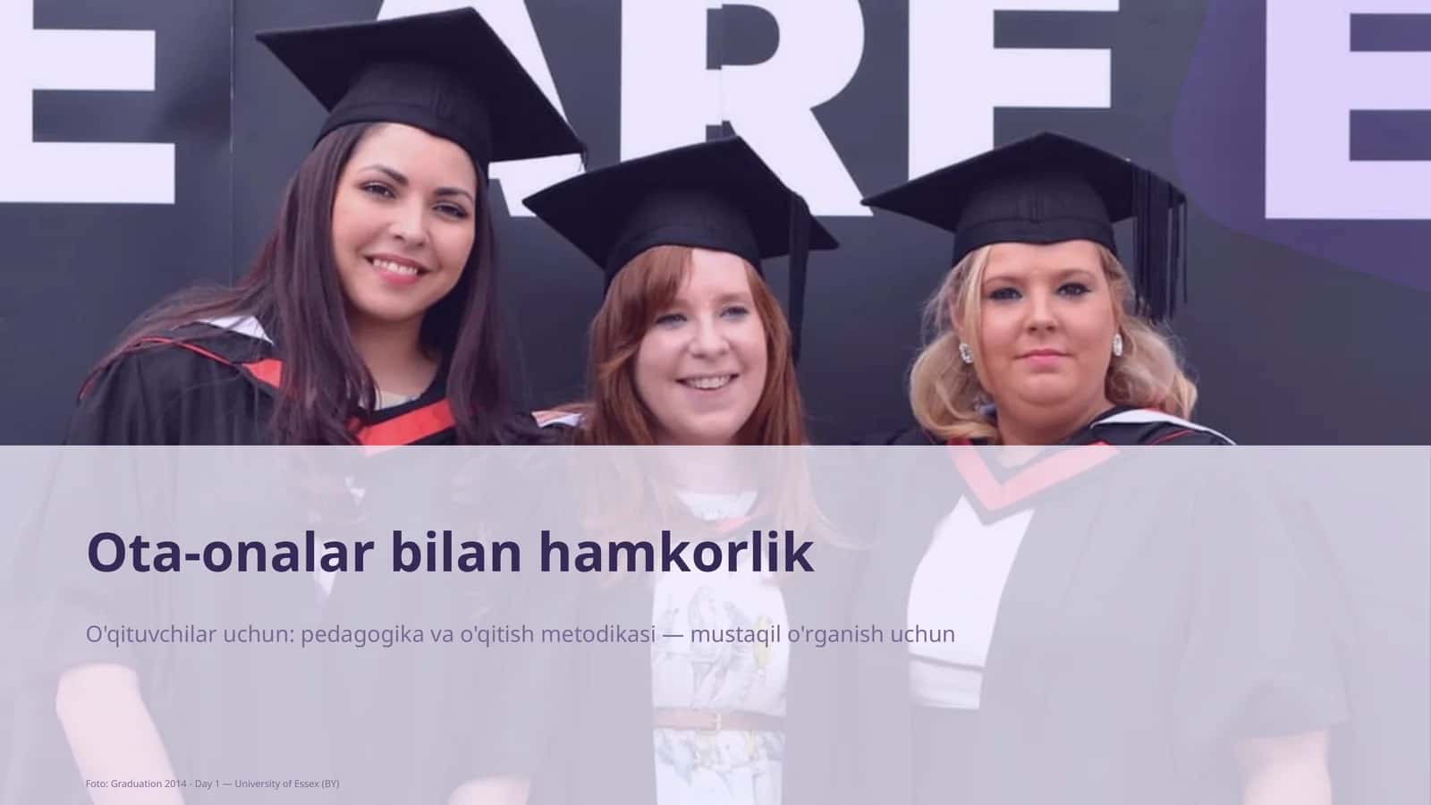 Ota-onalar bilan hamkorlik