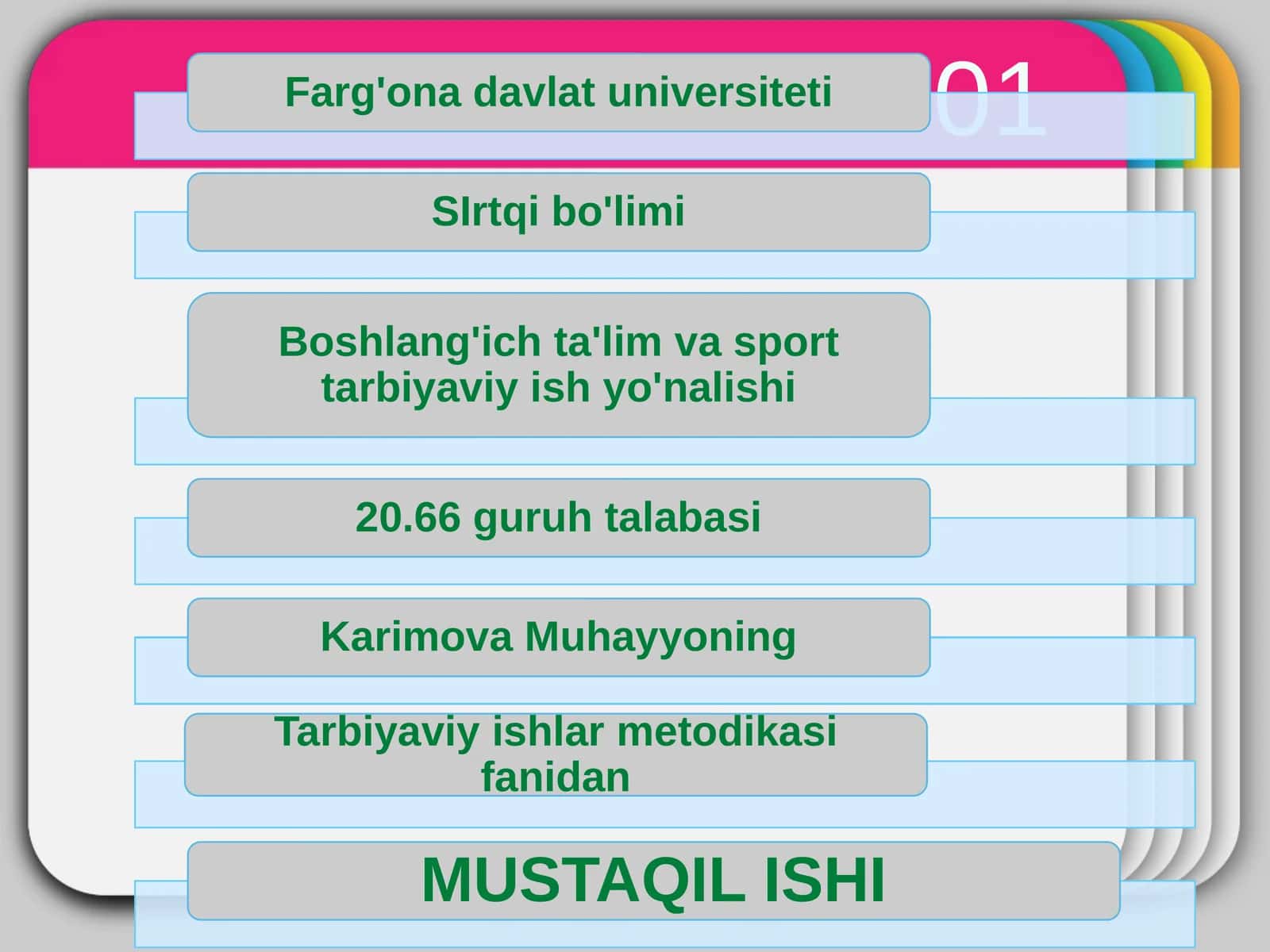 Ta`lim sohasini tubdan isloh qilishlar