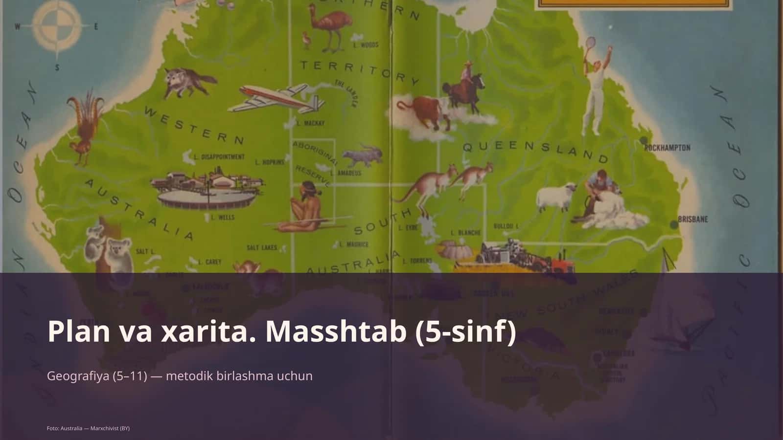 Plan va xarita. Masshtab (5-sinf)