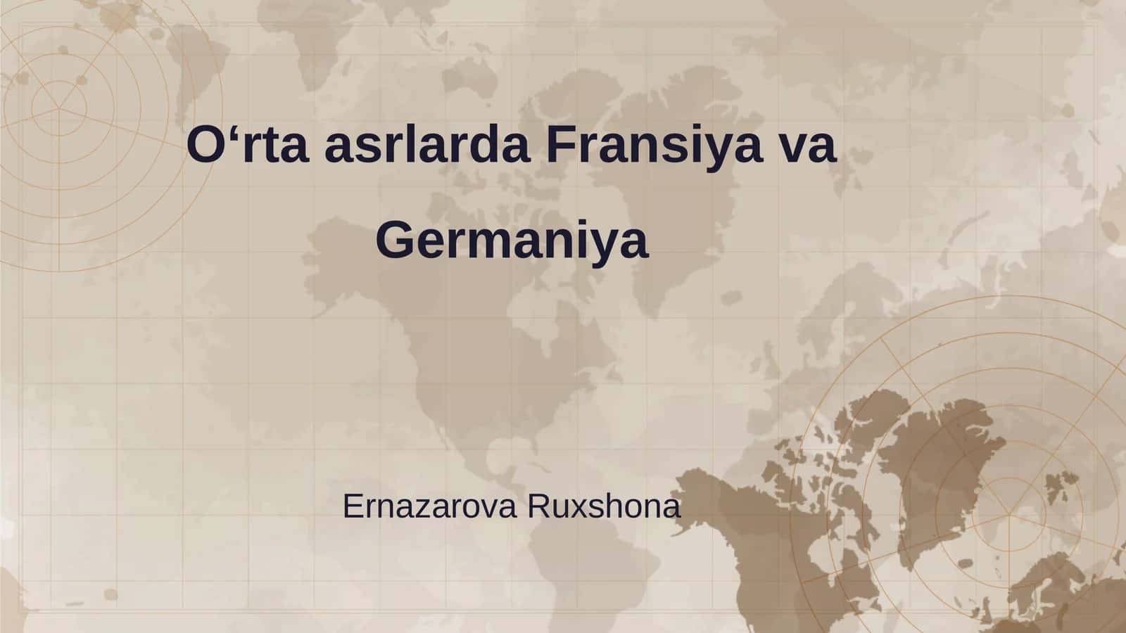 Oʻrta asrlarda Fransiya va Germaniya