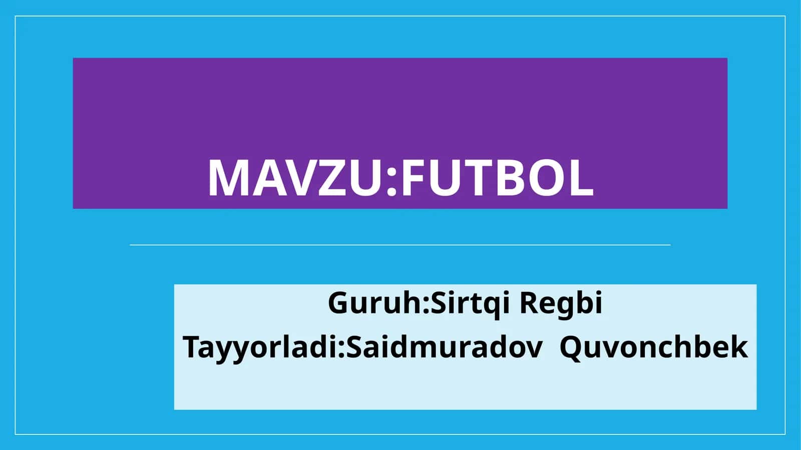 Futbol
