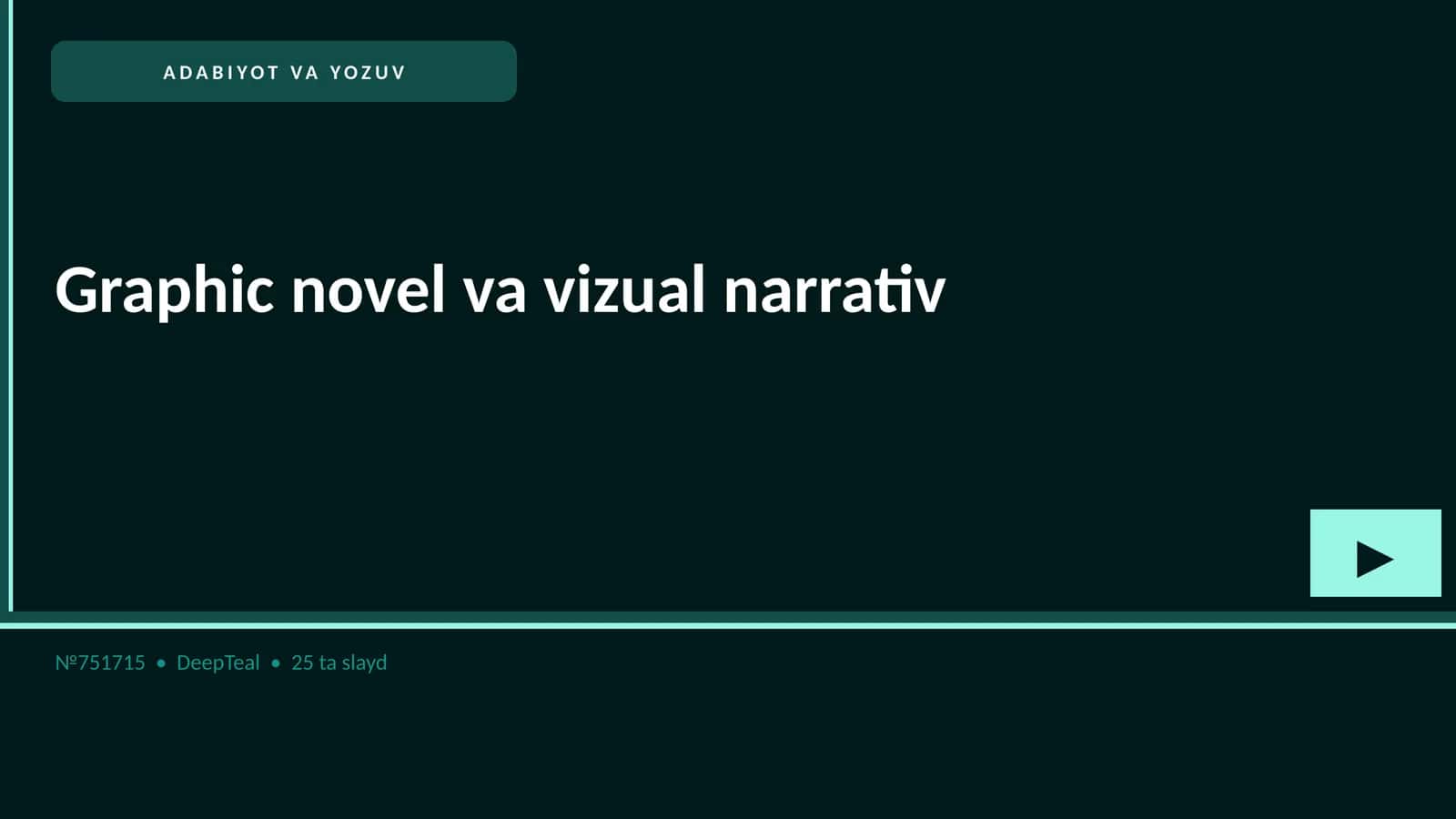 ADABIYOT VA YOZUV