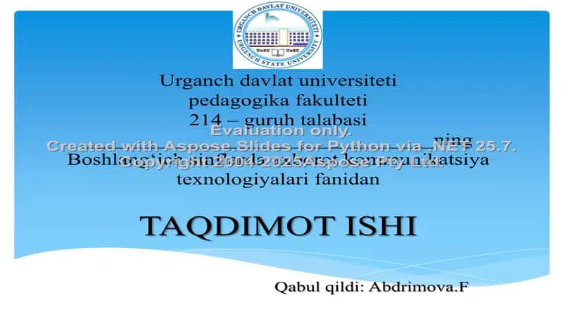 Uzluksiz ta’lim jarayonida boshlang’ich sinf o‘qituvchilarining axborot kompetentligi kasbiy tayyorgarligini tushuntirish. O‘quv jarayonida axborot texnologiyalarning asosiy yo‘nalishlari va uni tadbiq etish