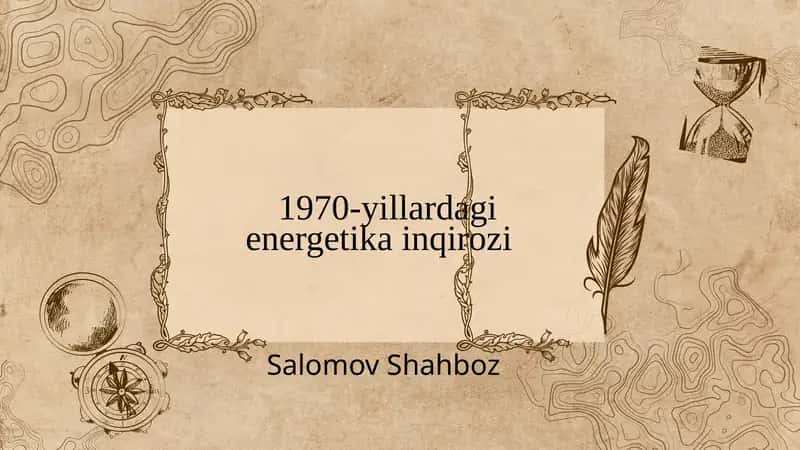 1970-yillardagi energetika inqirozi