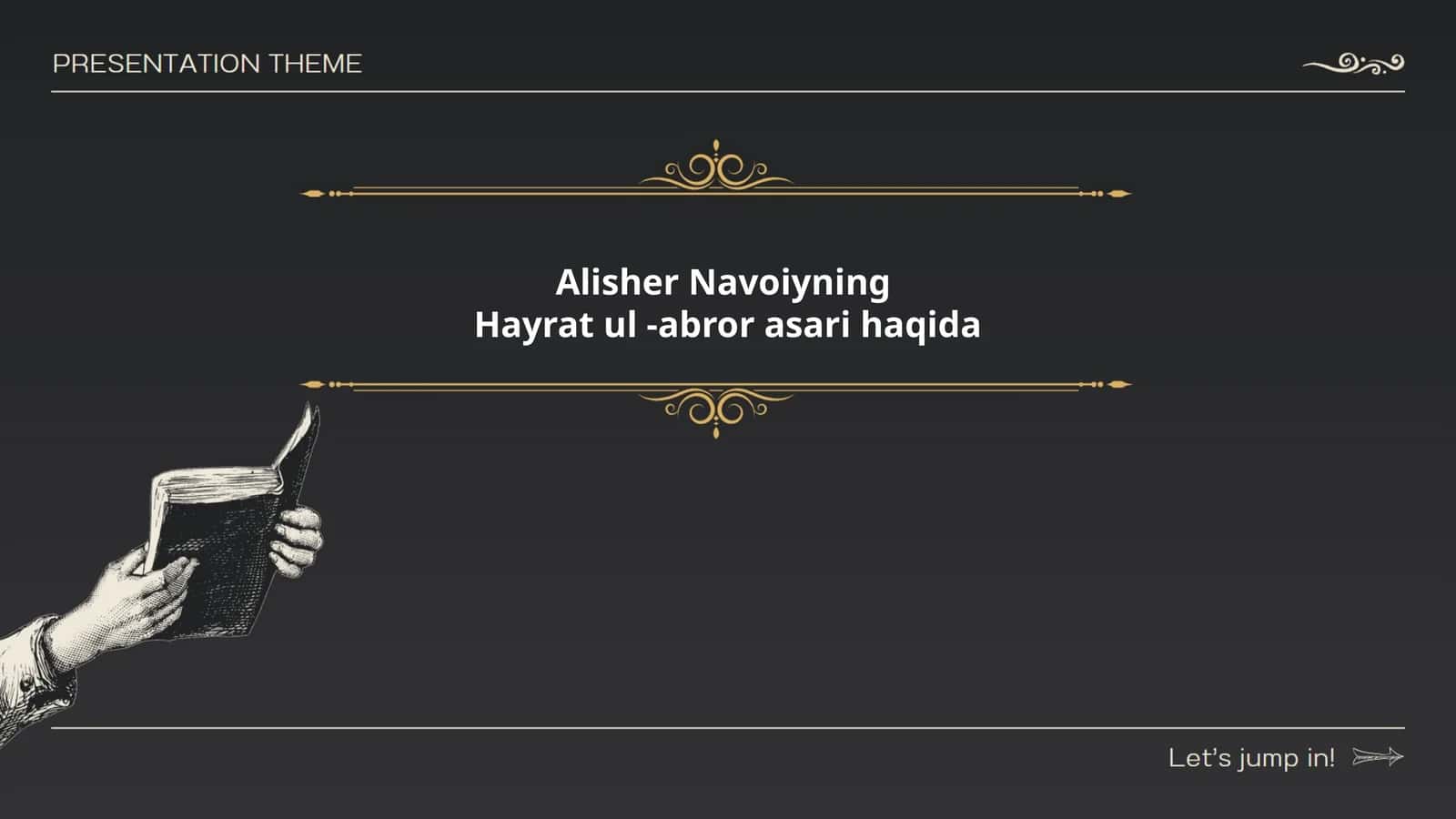 Hayrat ul-abror asari haqida