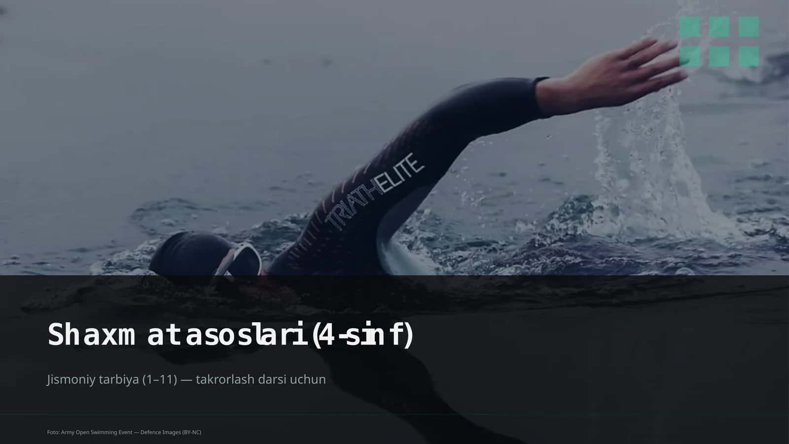 Shaxmat asoslari (4-sinf)