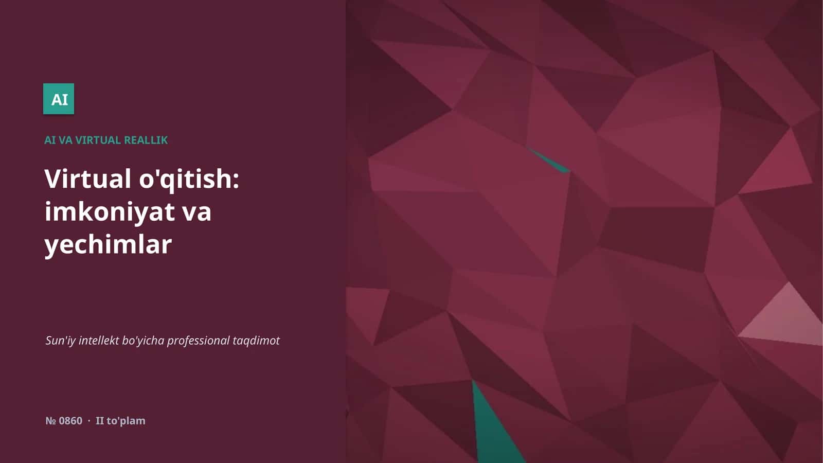 AI VA VIRTUAL REALLIK