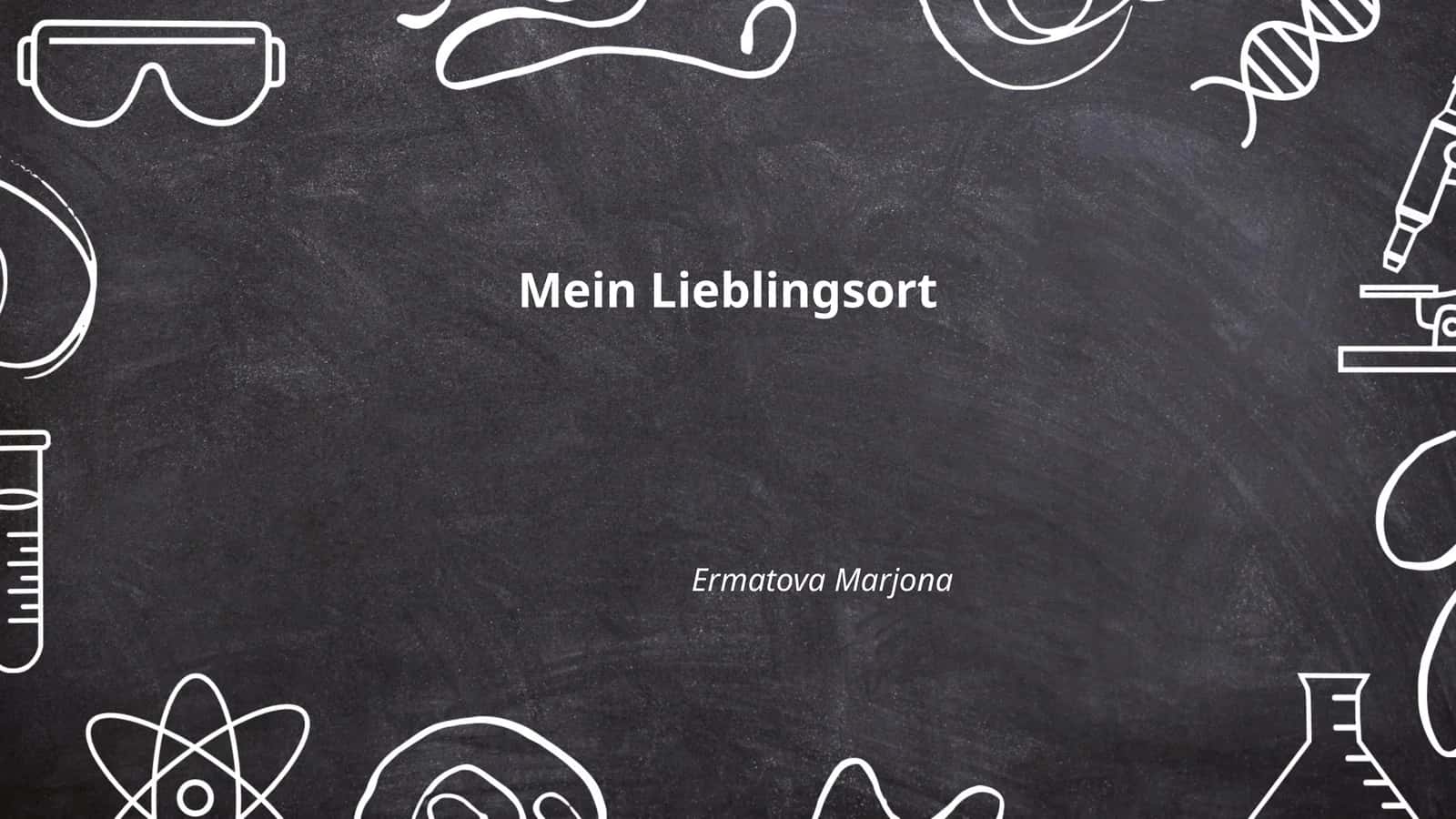 Mein Lieblingsort