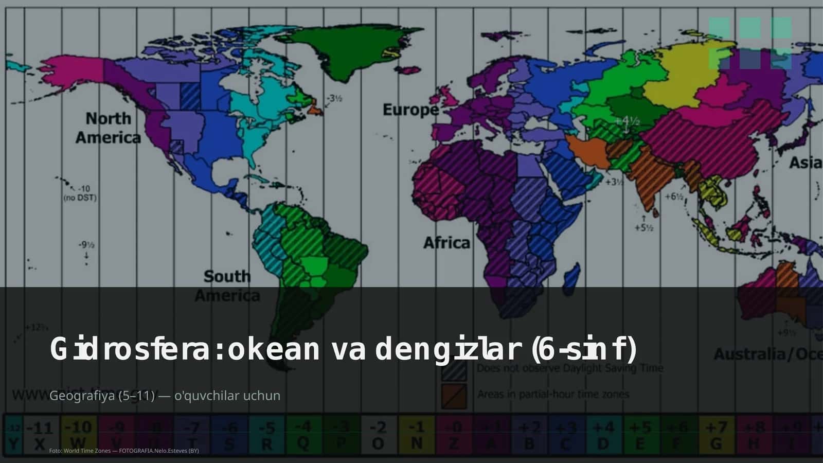 Gidrosfera: okean va dengizlar (6-sinf)
