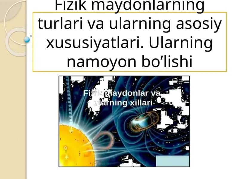 Elektr maydoni
