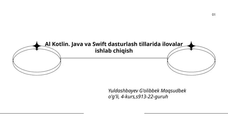 Al Kotlin. Java va Swift dasturlash tillarida ilovalar ishlab chiqish