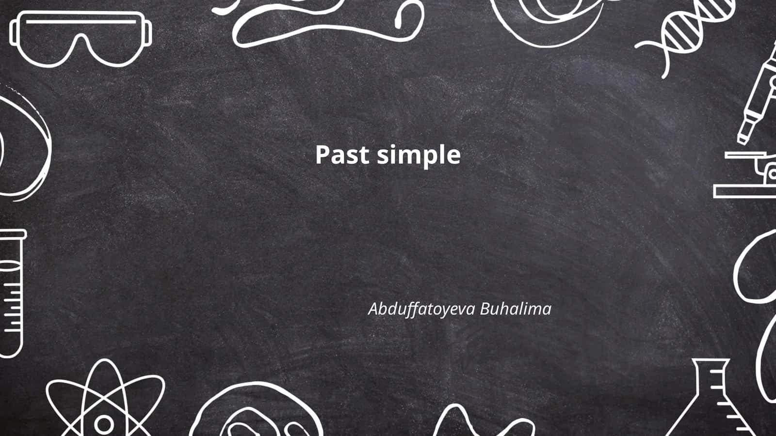 Past simple
