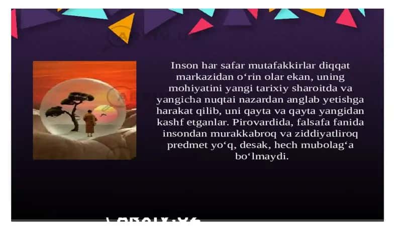 INSON FALSAFASI (FALSAFIY ANTROPOLOGIYA)