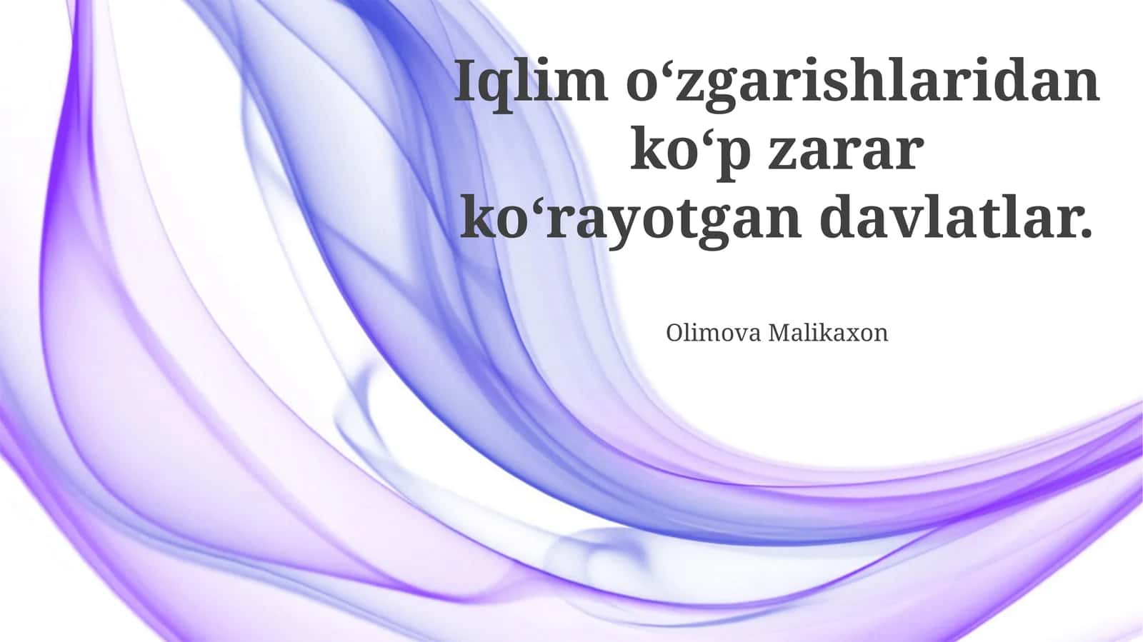Eng ko'p aziyat chekayotgan davlatlar va ta'sir etuvchi omillar