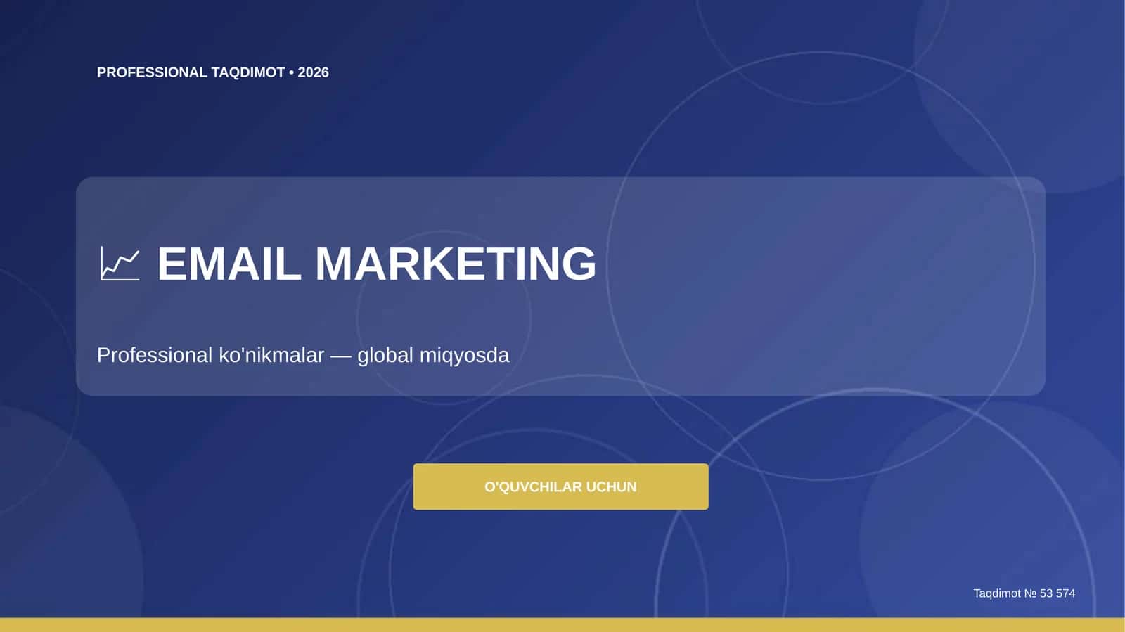 Email Marketing: Professional ko'nikmalar (global miqyosda)