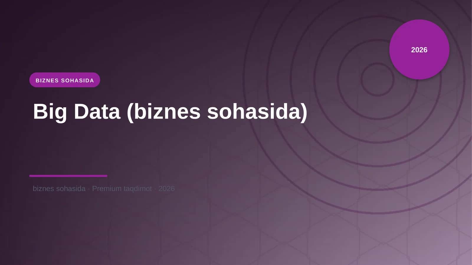 Big Data (biznes sohasida)