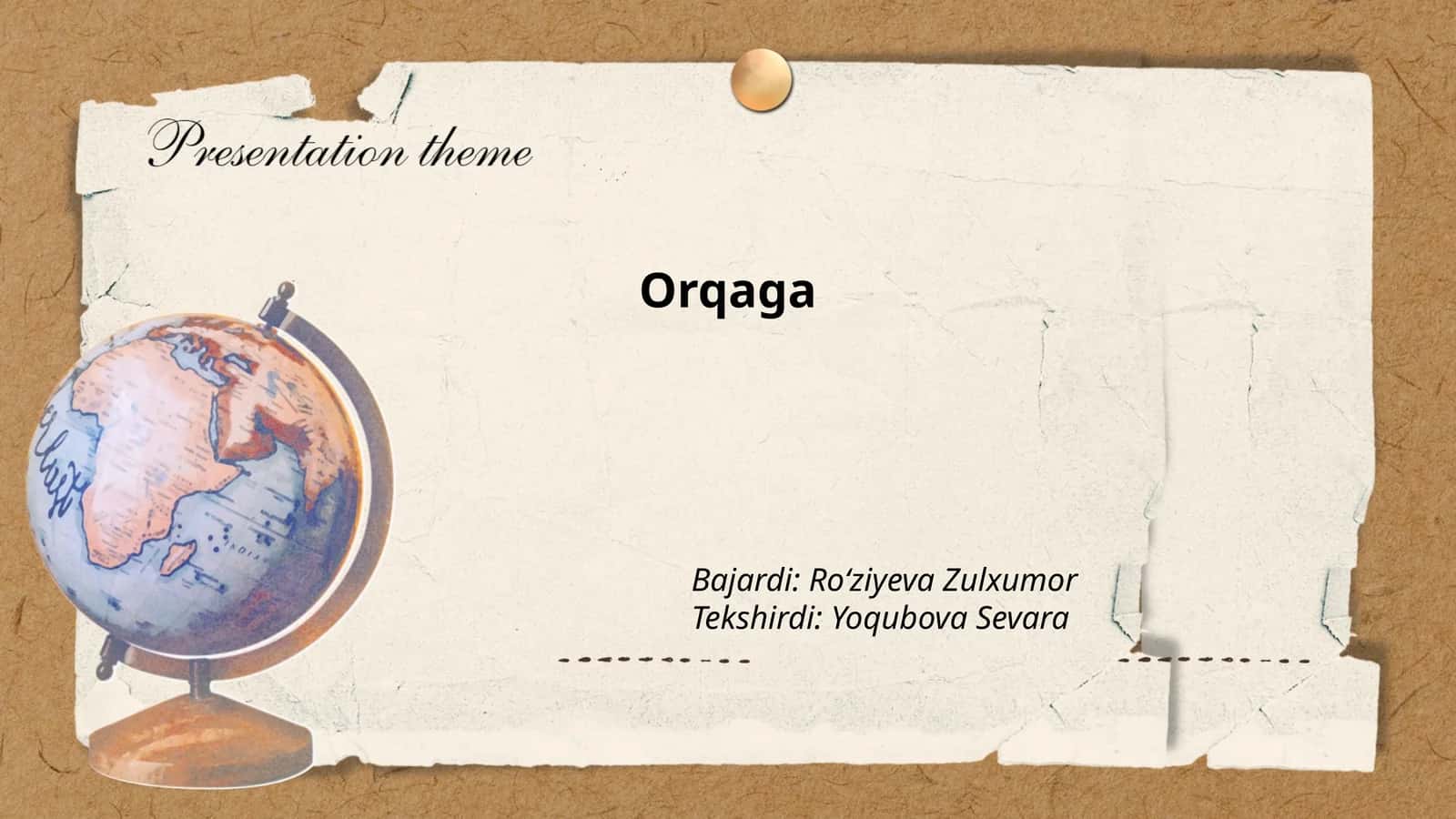 Orqaga qarash