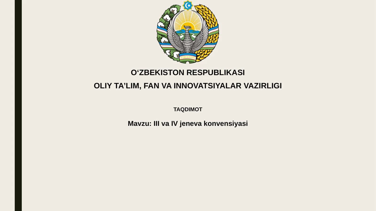 III va IV Jeneva konvensiyasi