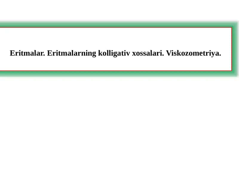 Eritmalar