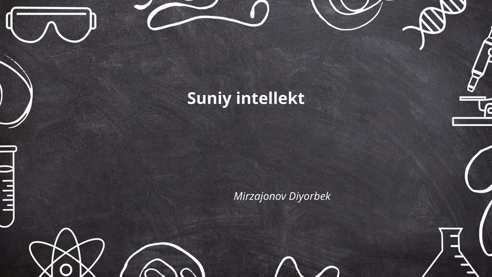 Suniy intellektning tarixi