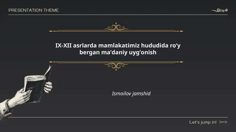 Islom madaniyatining yuksalishi
