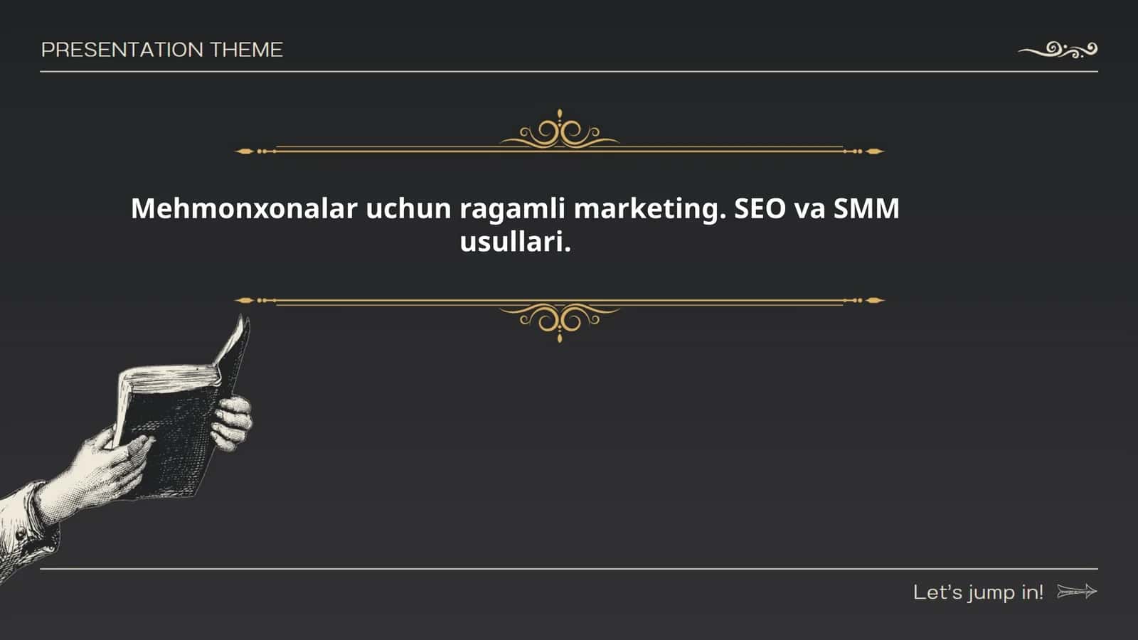 Mehmonxonalar uchun ragamli marketing: SEO va SMM usullari