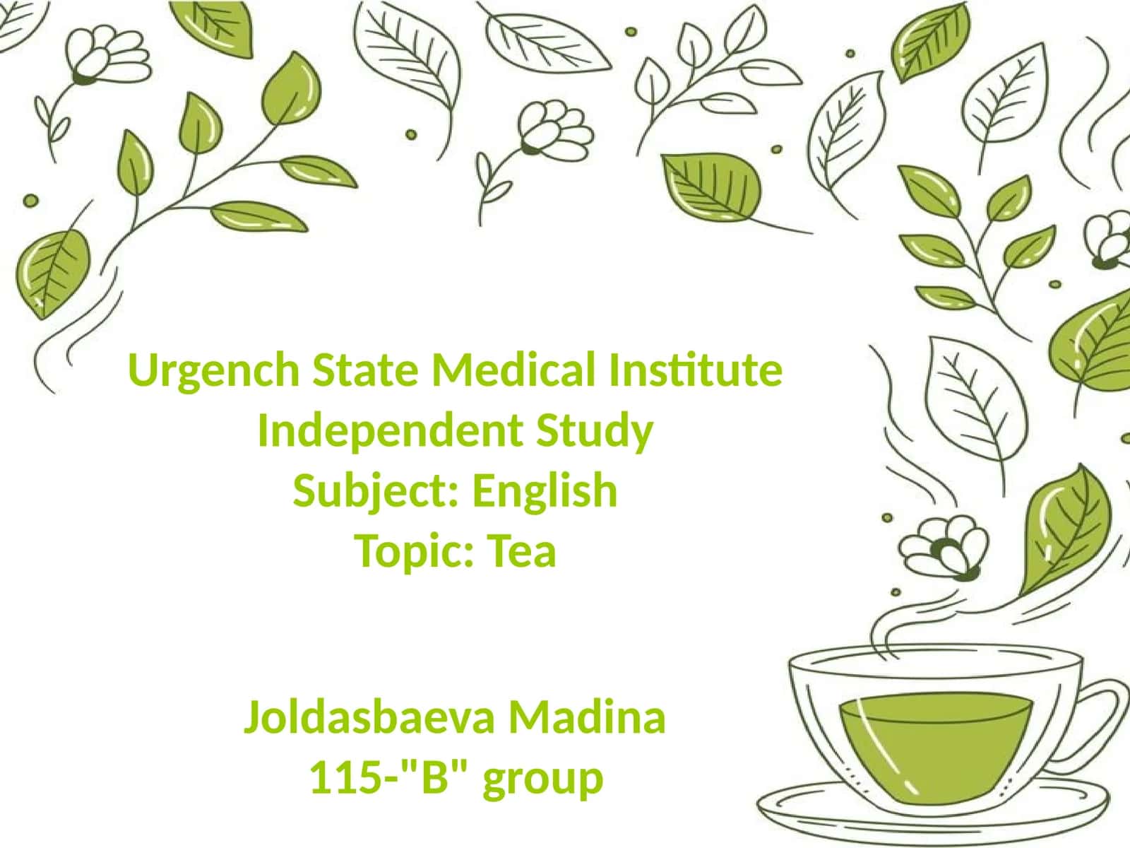 Tea