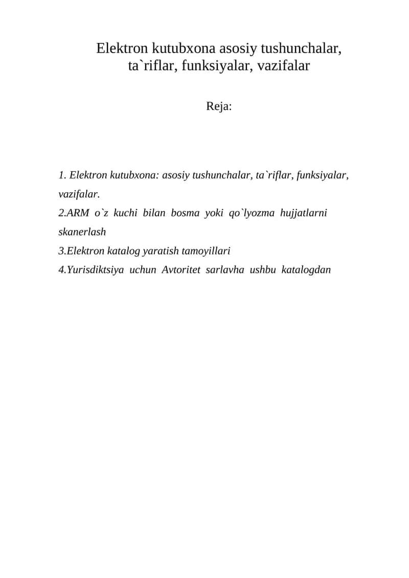 Elеktron kutubxona