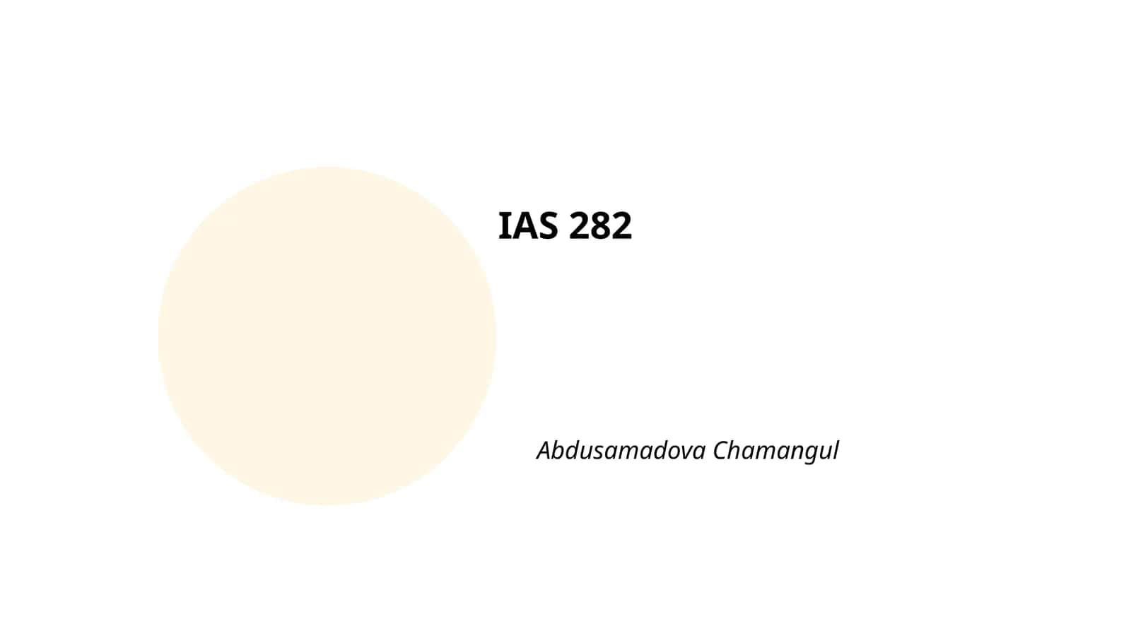 IAS 282
