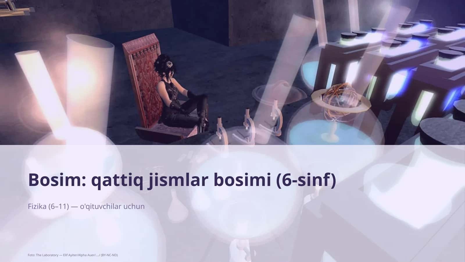 Fizika (6–11) — o'qituvchilar uchun