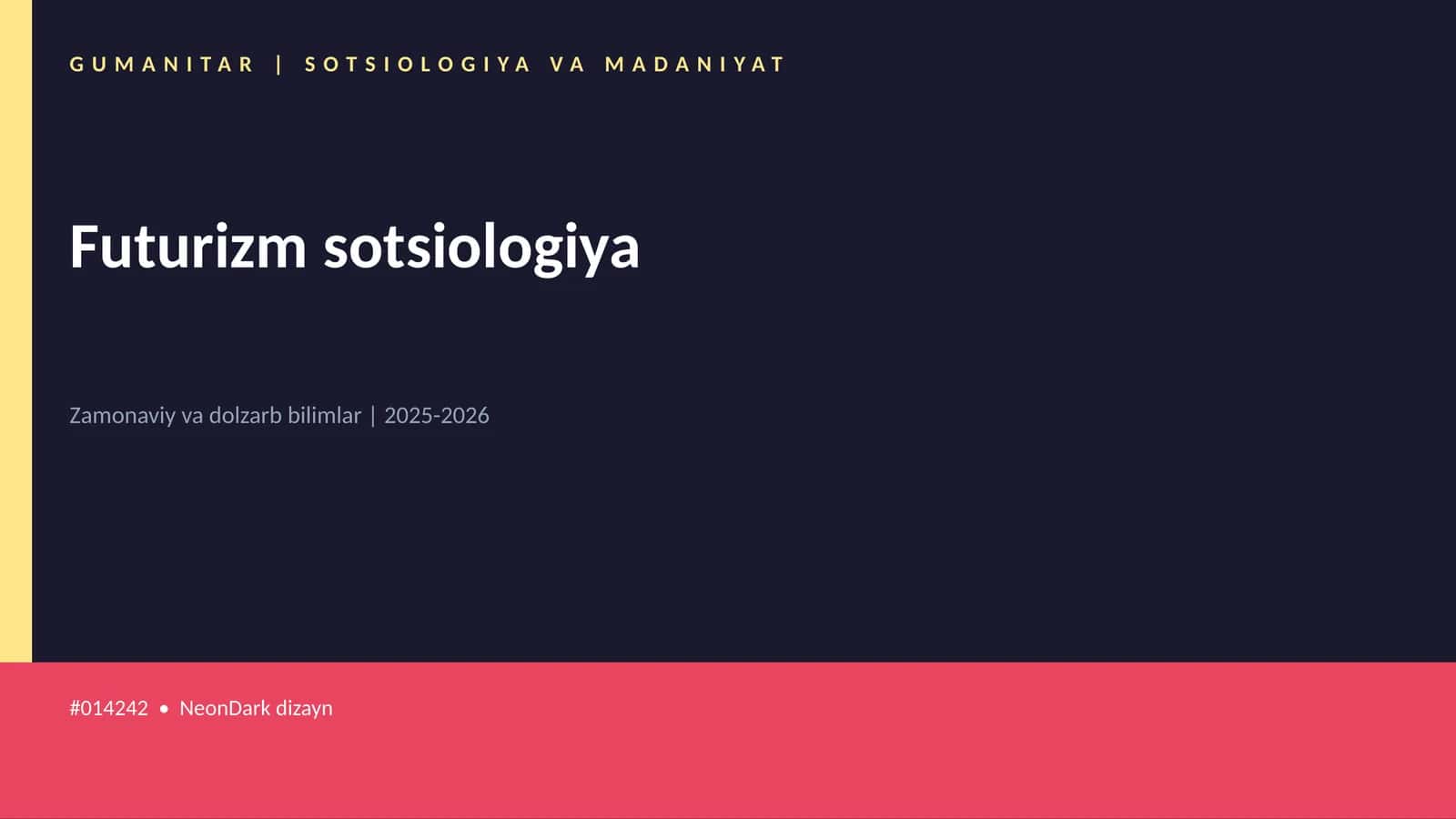 Futurizm sotsiologiya