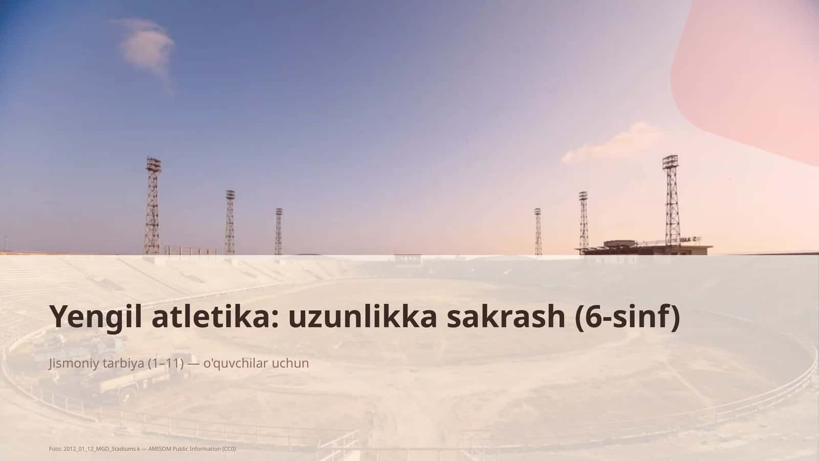 Jismoniy tarbiya (1–11) — o'quvchilar uchun