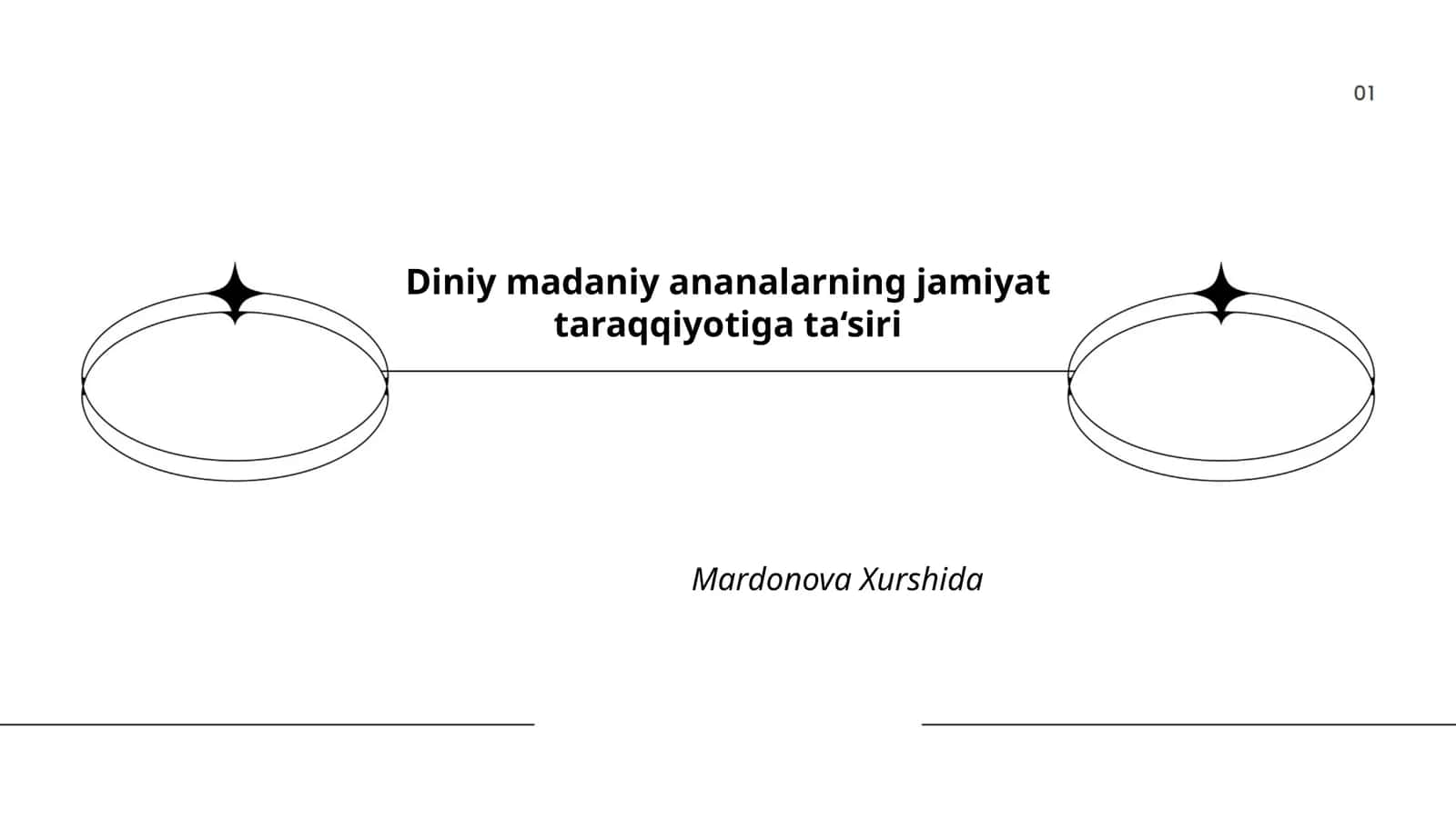 Diniy madaniy ananalarning jamiyat taraqqiyotiga ta‘siri