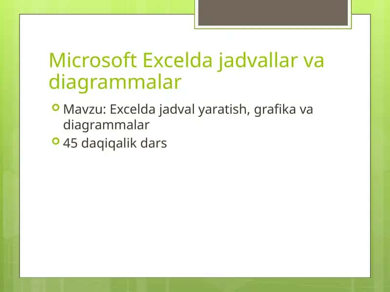 Microsoft Excel