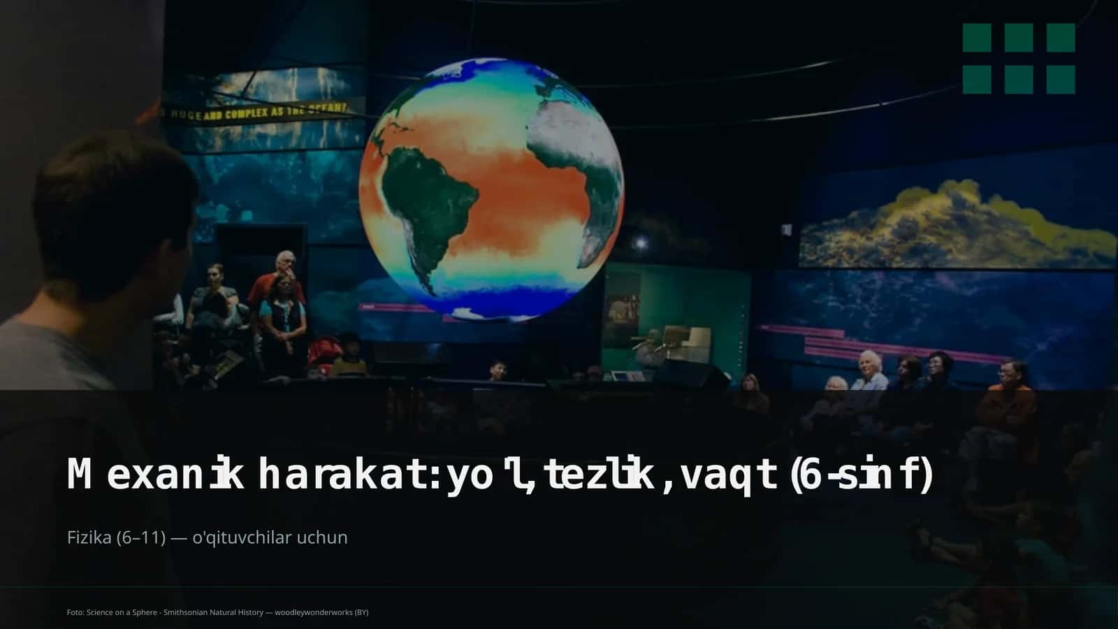 Mexanik harakat: yo'l, tezlik, vaqt (6-sinf)