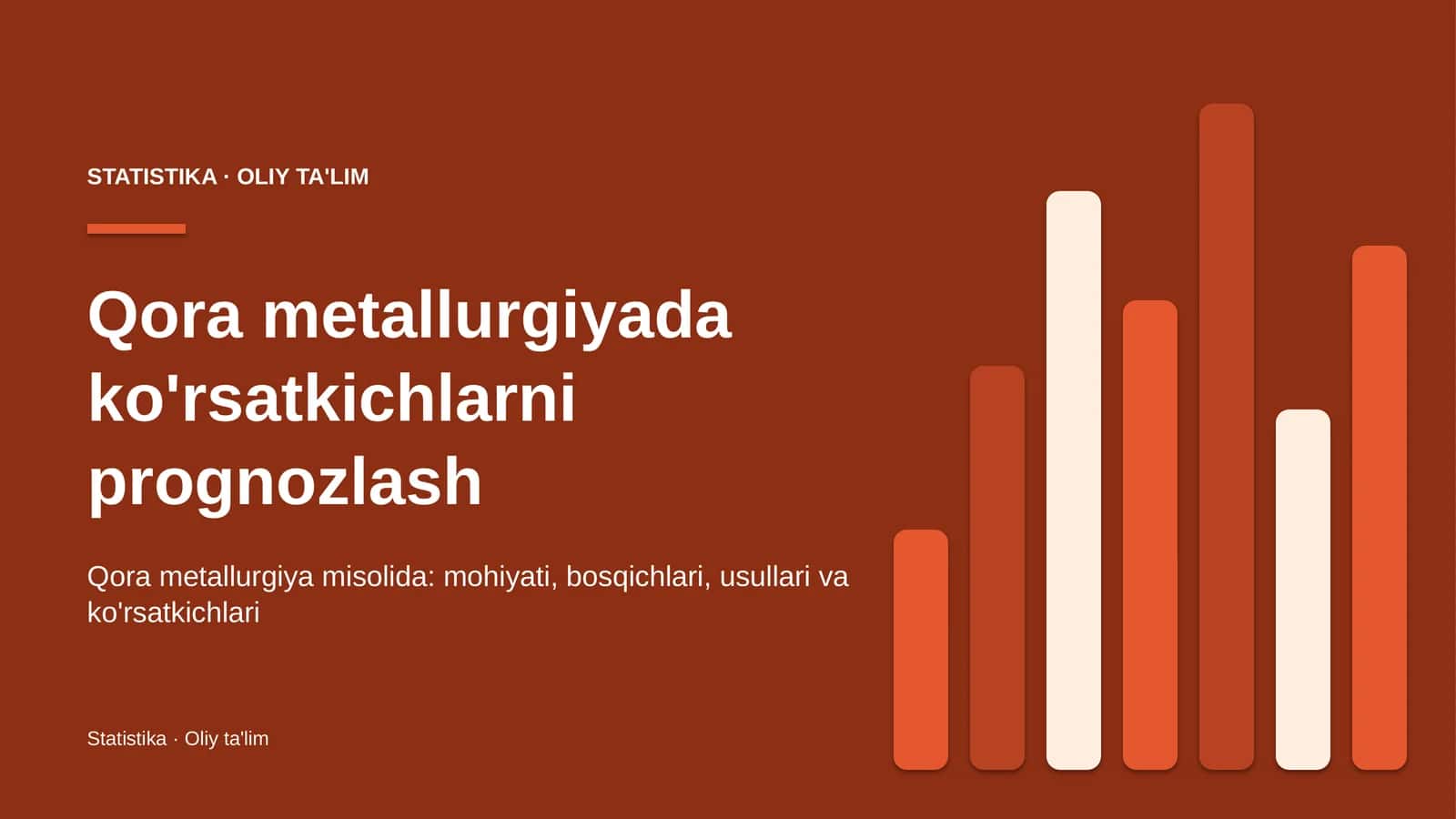 qora metallurgiyada ko'rsatkichlarni prognozlash 8957