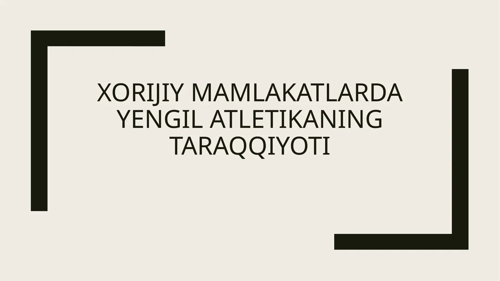 Yengil atletika 3000
