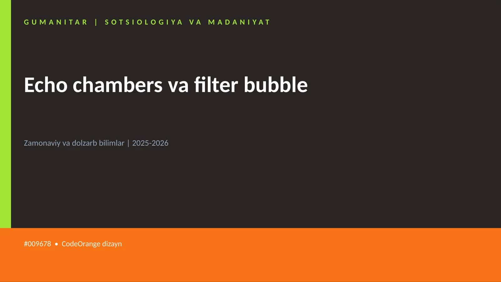 Echo chambers va filter bubble