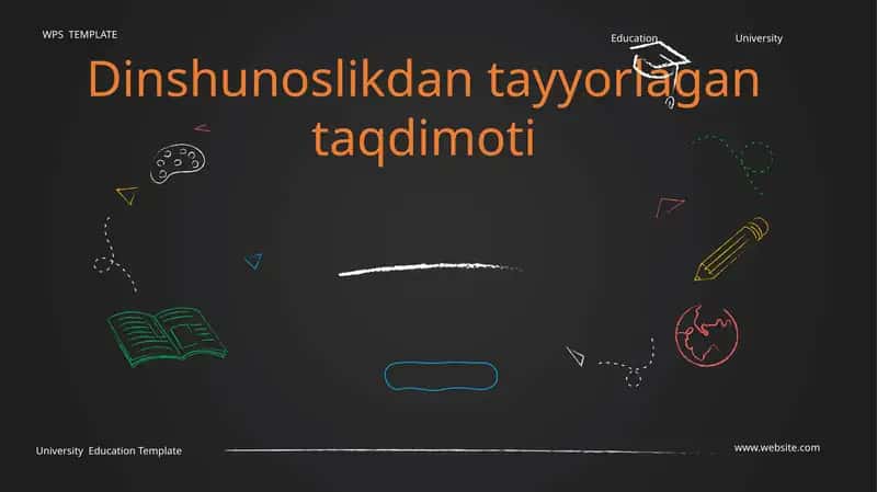 Dinshunoslikdan tayyorlagan taqdimoti