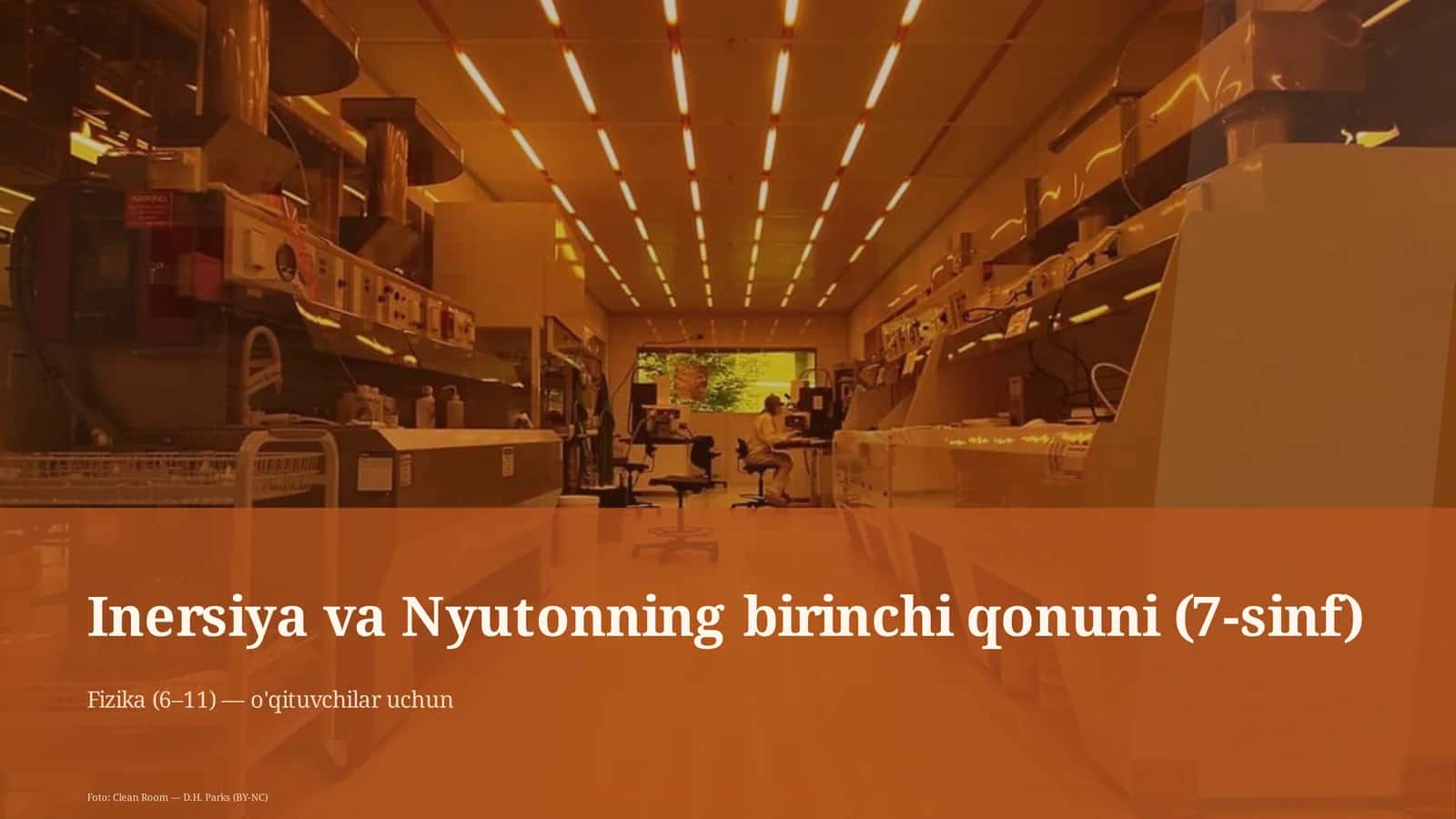 Inersiya va Nyutonning birinchi qonuni (7-sinf)