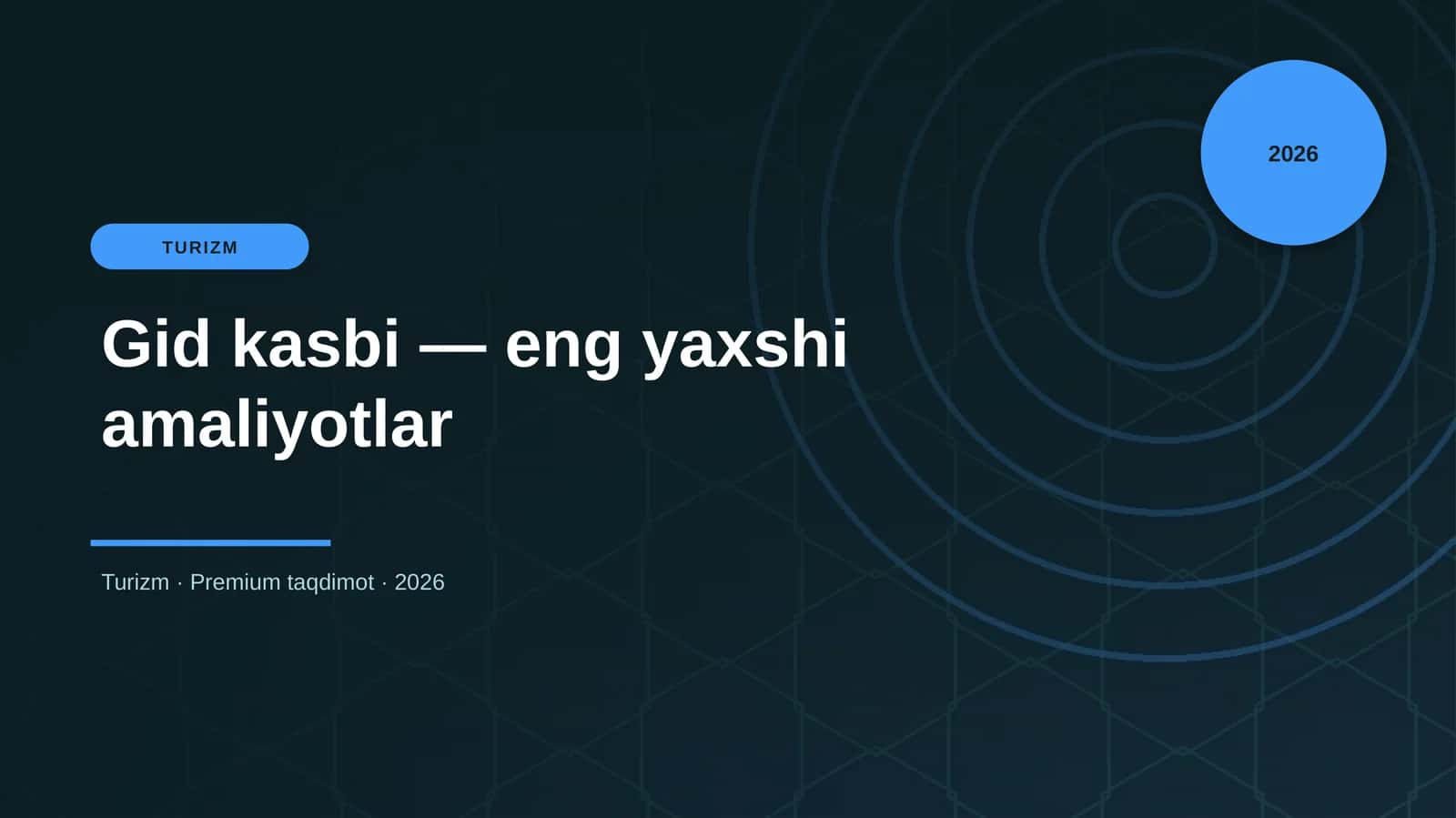 Gid kasbi — eng yaxshi amaliyotlar