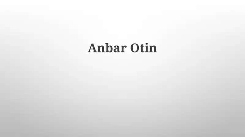Anbar Otin