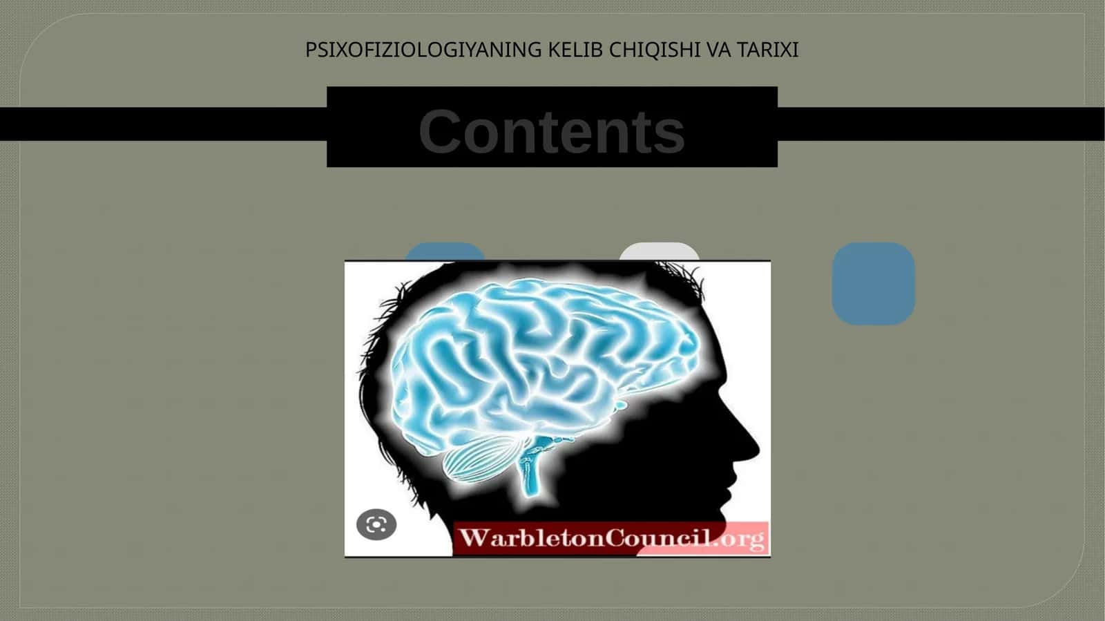 Psixofiziologiyani rivojlantirish